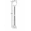 Наземный фонарь  88208L Bl белый форма шар Oasis Light