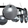 Стеклянный подвесной светильник Relux 4008/02/08P белый цилиндр Stilfort