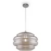 Стеклянный подвесной светильник Ruche P078PL-01CG форма шар Maytoni