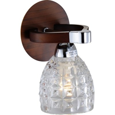 Бра 415 415-01-11 chrome + walnut N-Light