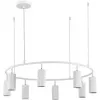Подвесной светильник Kendo SL1213.503.08 белый цилиндр ST Luce