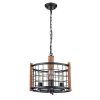 Подвесной светильник Lucca 983 VL6062P03 черный Vele Luce