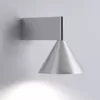Бра  LSP-4037 серое конус Lussole