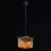 Хрустальная подвесная люстра Гослар 498015203 коричневая MW-Light