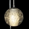 Хрустальный подвесной светильник Rain 10112/3 прозрачный форма шар Loft It