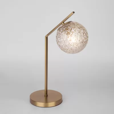 Интерьерная настольная лампа Shape 01213/1 латунь Eurosvet