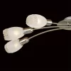 Стеклянная потолочная люстра Мери CL524161 белая Citilux