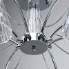 Стеклянная потолочная люстра Мечта 297014108 конус прозрачная MW-Light