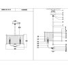 Стеклянная подвесная люстра Lenora LH3062/4P-CO-CL прозрачная Lumien Hall