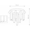 Потолочная люстра Stalactite 8356 цилиндр белая Nowodvorski