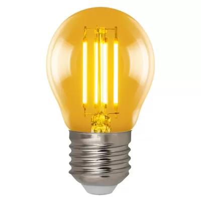 Лампочка светодиодная Vintage LED-G45-5W/GOLDEN/E27 GLV21GO Uniel Лампочка светодиодная Vintage LED-G45-5W/GOLDEN/E27 GLV21GO Uniel