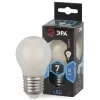 Лампочка светодиодная филаментная F-LED P45-7W-840-E27 frost ЭРА Лампочка светодиодная филаментная F-LED P45-7W-840-E27 frost ЭРА