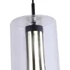 Стеклянный подвесной светильник Striata 4627-1P цилиндр прозрачный Favourite