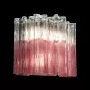 Стеклянное бра Murano 10580W Clear pink прозрачное Loft It