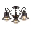 Стеклянная потолочная люстра Molfetta OML-50607-03 прозрачная Omnilux