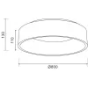 Потолочный светильник Sculptoris 348184 белый Deko-Light