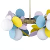 Стеклянная подвесная люстра Matisse 10008/8 mult форма шар белая Loft It Стеклянная подвесная люстра Matisse 10008/8 mult форма шар белая Loft It