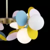 Стеклянная подвесная люстра Matisse 10008/8 mult форма шар белая Loft It Стеклянная подвесная люстра Matisse 10008/8 mult форма шар белая Loft It