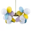 Стеклянная подвесная люстра Matisse 10008/8 mult форма шар белая Loft It Стеклянная подвесная люстра Matisse 10008/8 mult форма шар белая Loft It