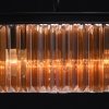 Хрустальная подвесная люстра Гослар 498015010 коричневая MW-Light