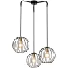 Подвесная люстра Quebec 10176/3S черная форма шар Escada Подвесная люстра Quebec 10176/3S черная форма шар Escada