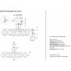 Стеклянная потолочная люстра 1011 1011-8CL форма шар прозрачная