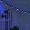 Лампочка светодиодная Bicolor LED-D45-1W/BLUE/E27/CL/С PINEAPPLE Volpe