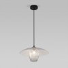 Стеклянный подвесной светильник Kamari 50259/1 белый/прозрачный белый Eurosvet