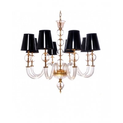 Подвесной светильник Stefanea LDP 5012-8 BK Lumina Deco дизайнерский