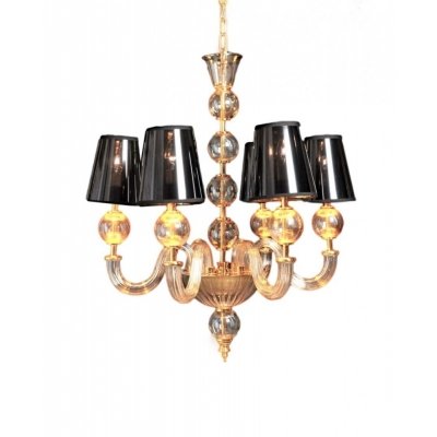 Подвесная люстра Stefanea LDP 5012-6 BK Lumina Deco