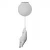Стеклянный подвесной светильник Teddy 10030S форма шар белый Loft It