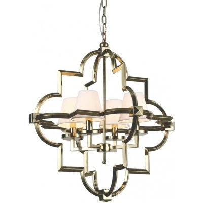 Подвесная люстра Mandeville KM0728P-4M brass/white DeLight Collection