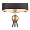 Интерьерная настольная лампа Saturno 10038 VL5764N01 черный конус Vele Luce