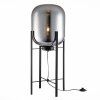 Стеклянный торшер Burasca SL1050.715.01 форма шар прозрачный ST Luce
