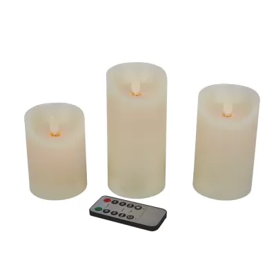 Световая фигура  ULD-F065 WW RC CANDLE SET3 Uniel