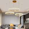 Стеклянный подвесной светильник MD-012 OMK8832-80+60+40 gold (D3339) прозрачный DeLight Collection