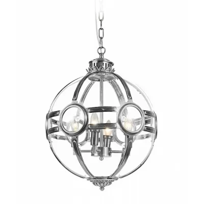 Подвесная люстра Hagerty KG0516P-3 nickel DeLight Collection