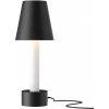 Интерьерная настольная лампа Tet-a-tet MOD104TL-3AB3K конус черный Maytoni