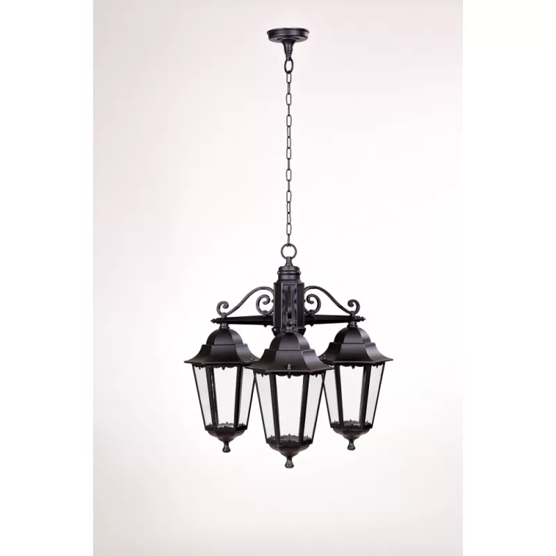 Стеклянный уличный светильник подвесной PETERSBURG M 79870M/3 Bl прозрачный Oasis Light Стеклянный уличный светильник подвесной PETERSBURG M 79870M/3 Bl прозрачный Oasis Light