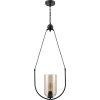 Стеклянный подвесной светильник Fiamma VL5812P01 цвет янтарь Vele Luce