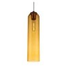 Стеклянный подвесной светильник Callana SL1145.393.01 цилиндр желтый ST Luce