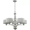 Подвесная люстра Friuli 983 VL1235L05 цилиндр белая Vele Luce