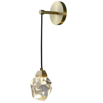 Бра Crystal rock II 9701W brass DeLight Collection