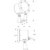 Прожектор уличный Fiara 740009 цилиндр серый Deko-Light