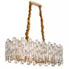 Хрустальная подвесная люстра Medea 1684/01 SP-10 прозрачная Divinare Хрустальная подвесная люстра Medea 1684/01 SP-10 прозрачная Divinare