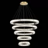 Хрустальная подвесная люстра Tivoli SL1622.313.05 круглая прозрачная ST Luce