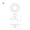 Точечный светильник INVISIO 061918 Arlight