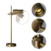 Интерьерная настольная лампа Table lamp MT8906-1T antique brass цилиндр DeLight Collection
