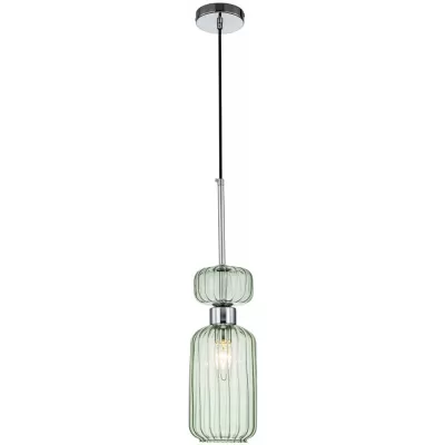 Подвесной светильник Gloss 1141/1S Chrome/Green Escada китай