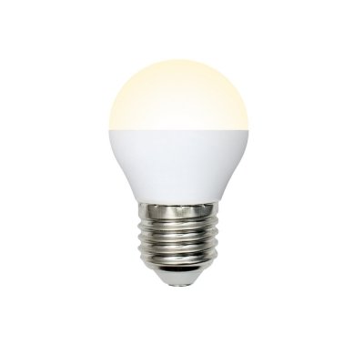 Лампочка светодиодная  LED-G45-11W/WW/E27/FR/NR картон Volpe